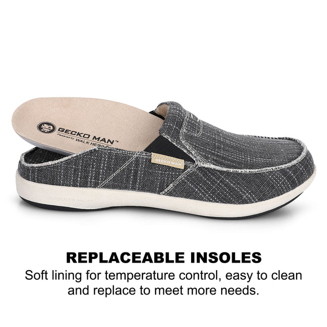 Men's Supportive Pain Relief Slip-Ons