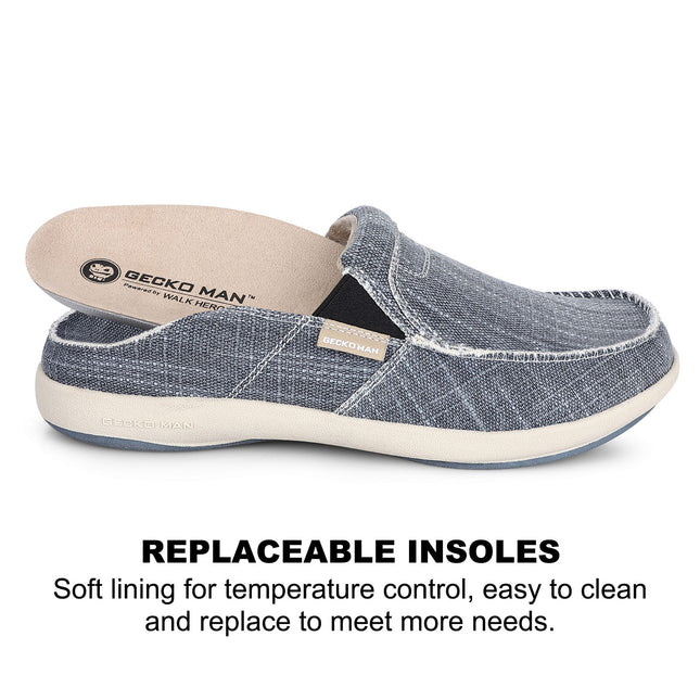 Men's Supportive Pain Relief Slip-Ons