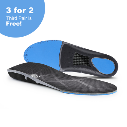 Plantar Fasciitis Orthotic Insoles with Arch Support - Pain relieving and shock absorbing