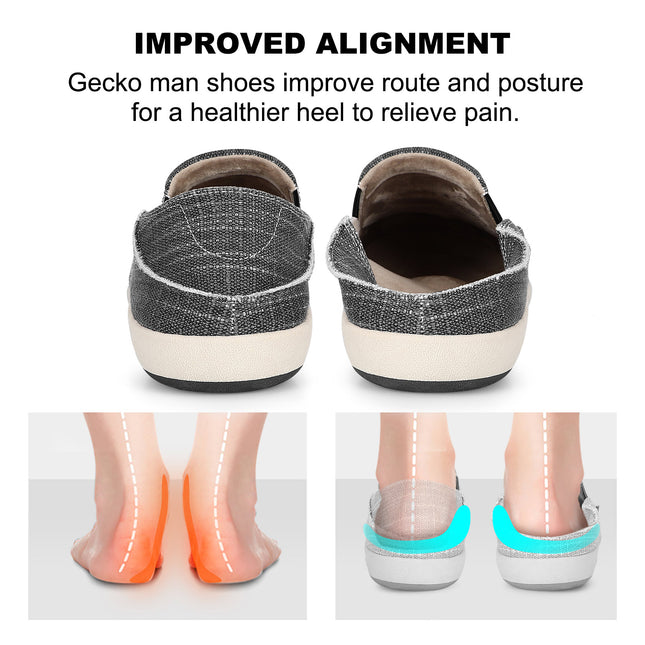 Men's Supportive Pain Relief Slip-Ons