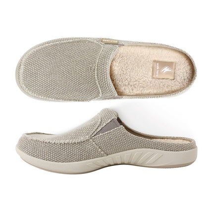 Men's Canvas Arch Support Slipper