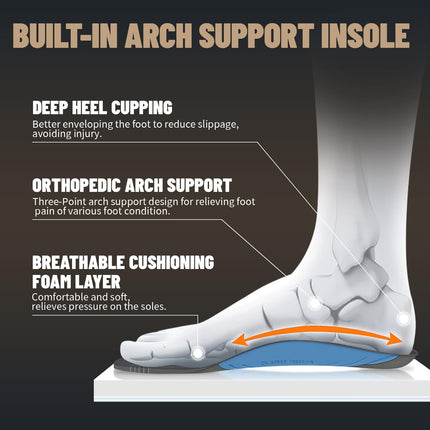 Women's Classic Arch Support Shoes - WALKHERO