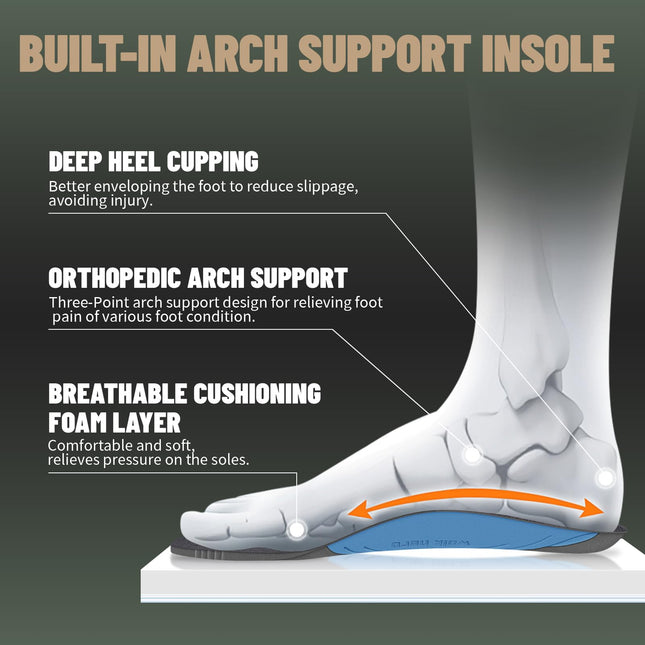 Women's Classic Arch Support Shoes - WALKHERO