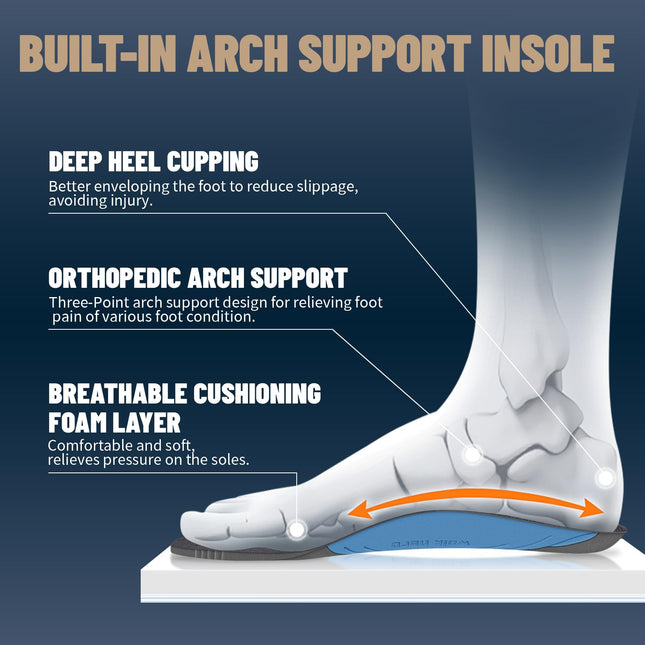 Women's Classic Arch Support Shoes - WALKHERO